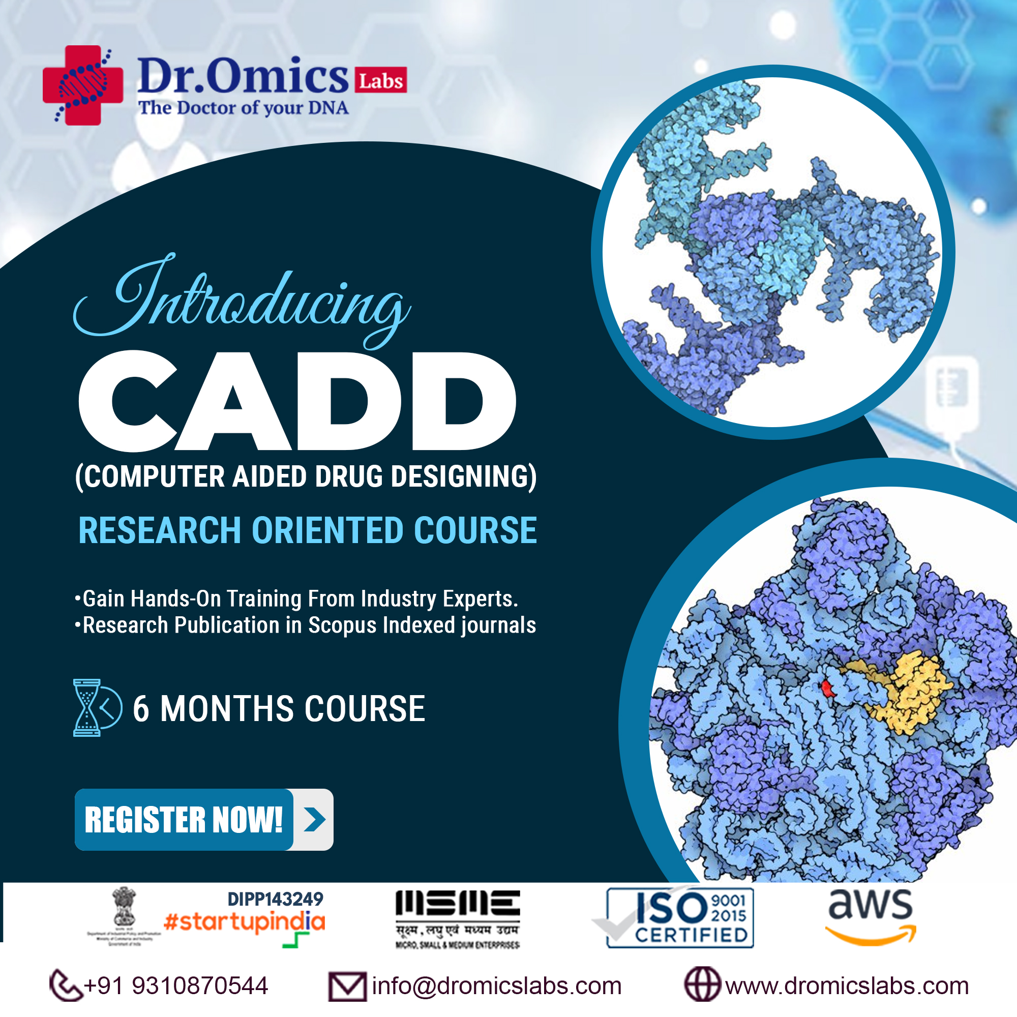 Computer Aided Drug-Designing (CADD): Research Oriented Course ...