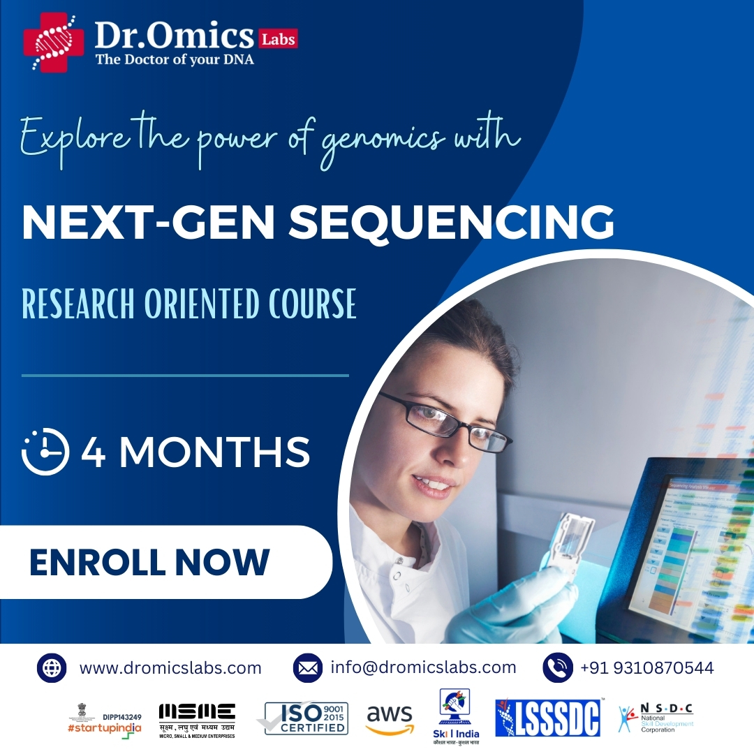 4 Months Next Generation Sequencing (NGS) Research Intensive Program