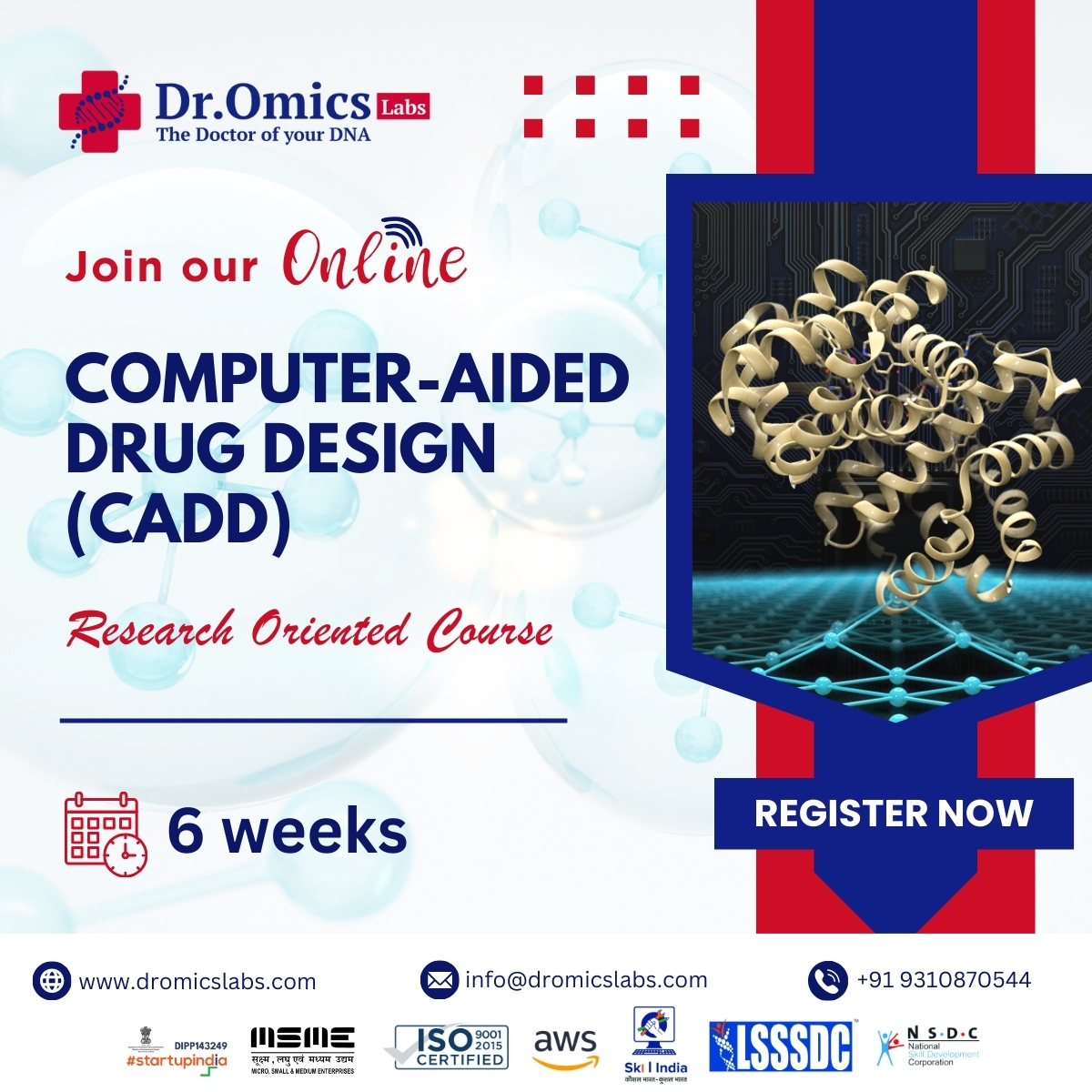 6-Weeks Journey into Advanced CADD Research