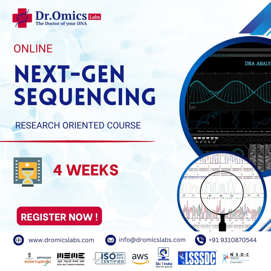 Next Generation Sequencing (NGS) Research Program : From Theory to Practice in Just 4 WEEKS